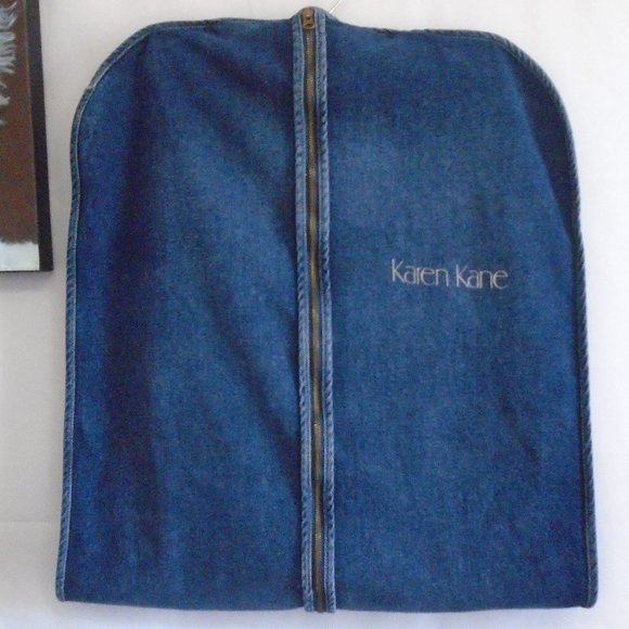 Blue Denim Garment Bag - Picture 5 of 10
